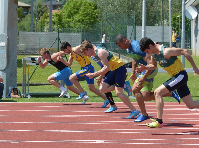 Pavia Sprint: Rigali vs Federici sui 100