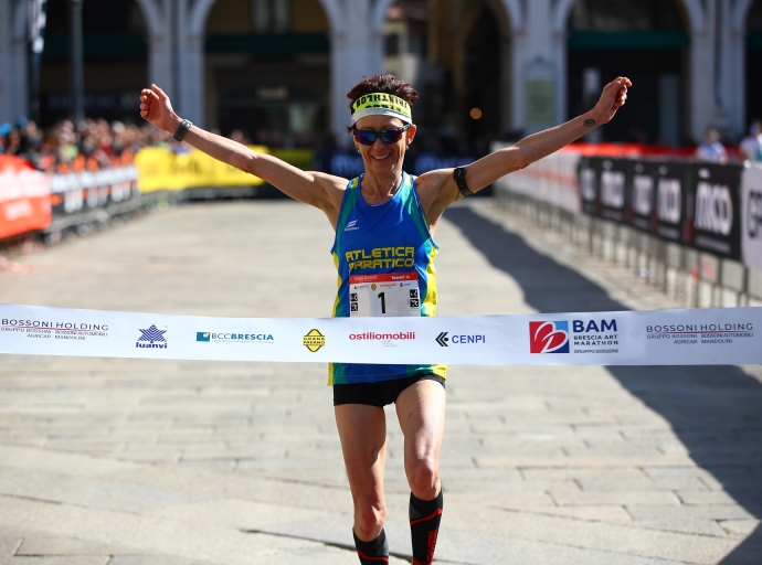 Maratona: Grisoni e Angilella Ori Regionali a Brescia