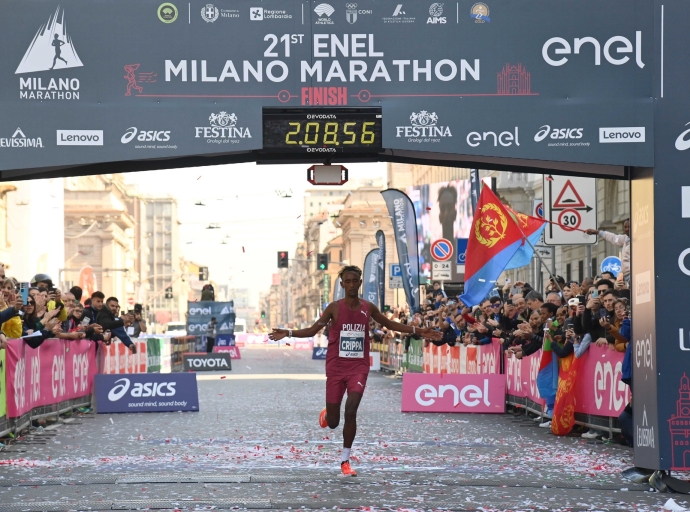 Milano Marathon: 2h08:57 per la Prima di Crippa