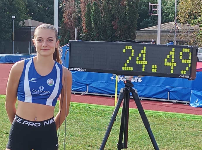 Cadetti: Alessia Succo 200m Record a Cairate