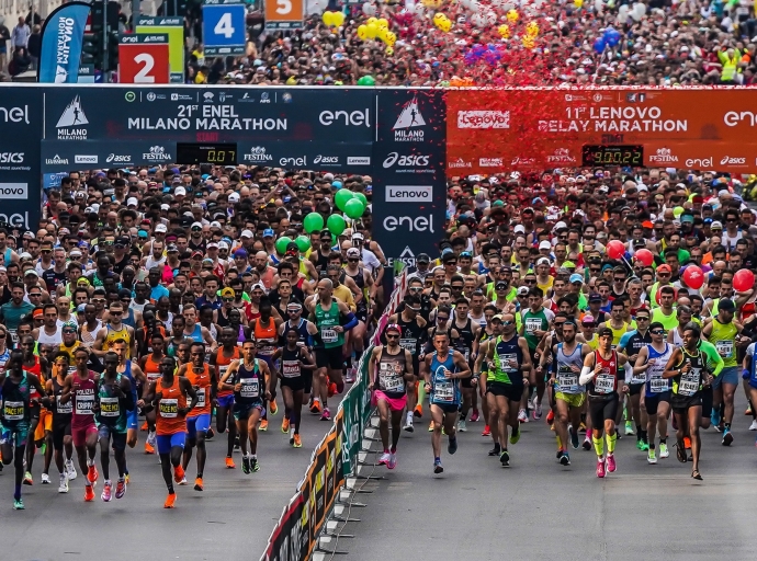 Milano Marathon: Via e Arrivo in Piazza Duomo