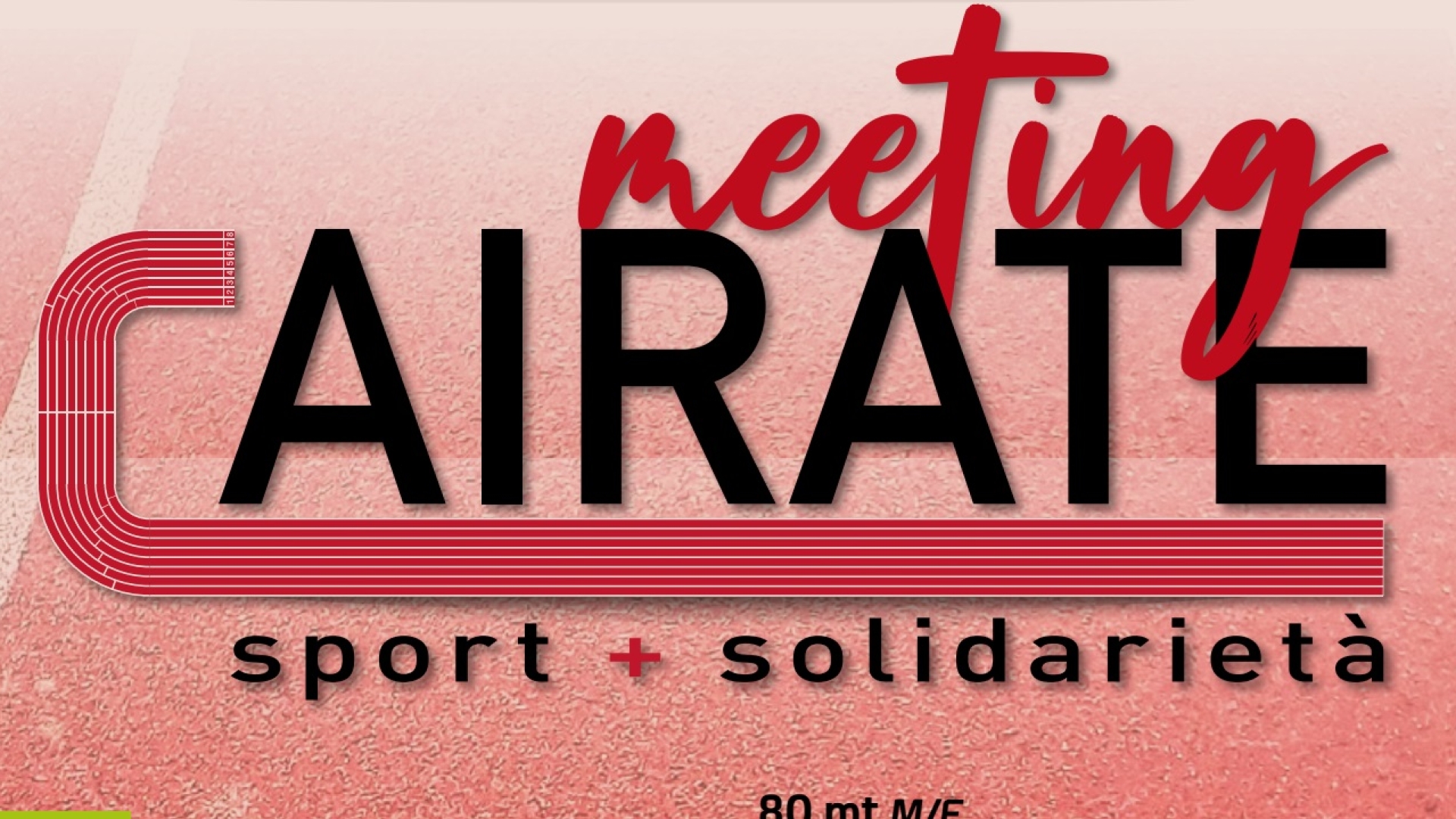 Domenica il Meeting Cairate: Sport + Solidarietà