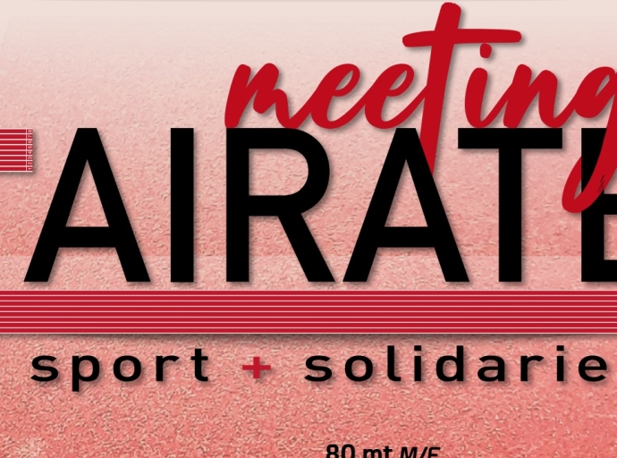 Domenica il Meeting Cairate: Sport + Solidarietà