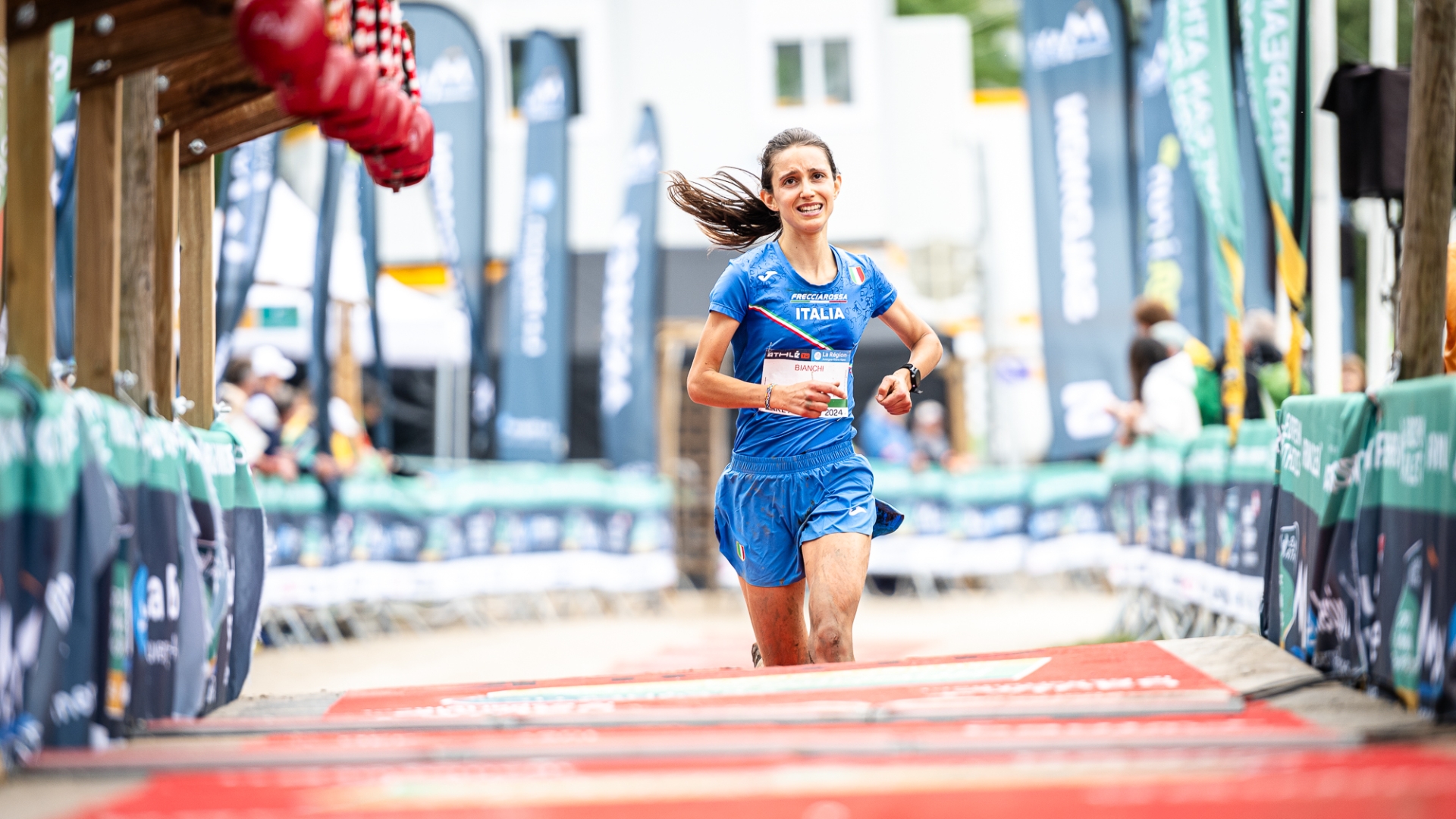 Azzurri alla Snowdon Race Gemellata con Morbegno