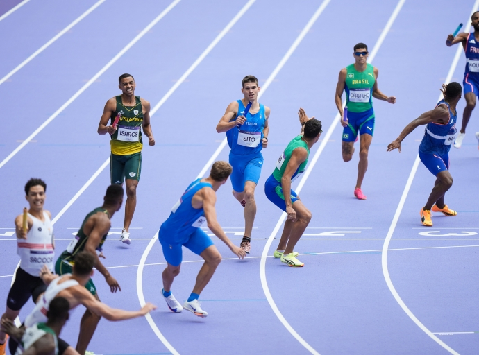 Parigi: 4x400 Uomini in Finale Olimpica