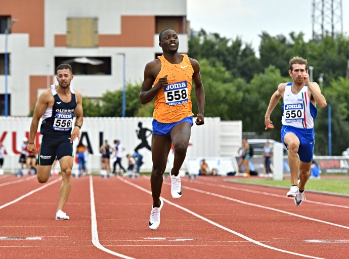 L’Oro Olimpico Tebogo al Brescia Grand Prix