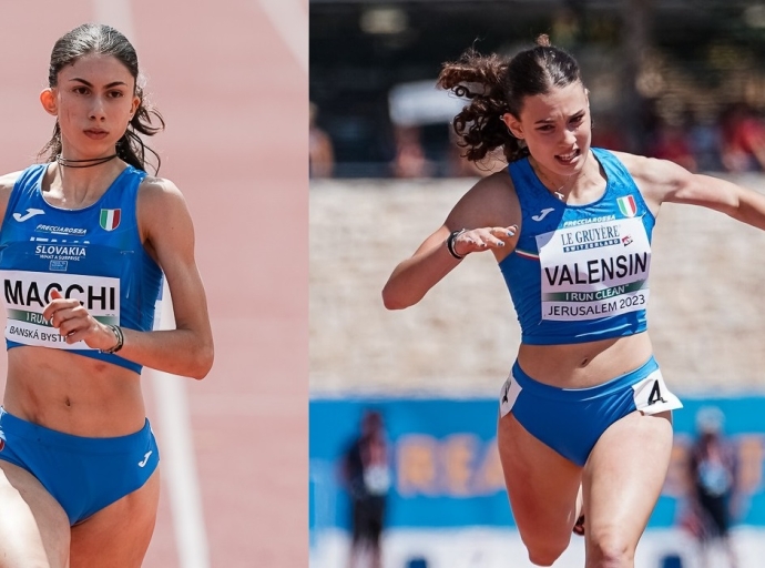 Lima: Macchi e Valensin, Allieve Record nella 4x400