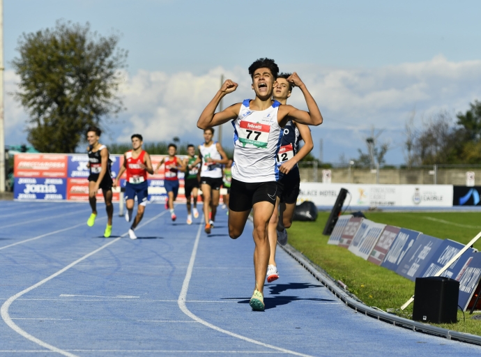 Tricolori Cadetti, Day 2: Poker di Ori Individuali