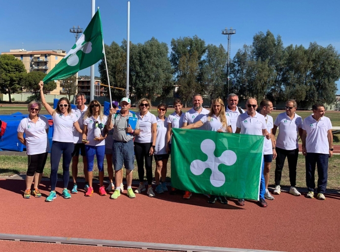 Trionfo Lombardo nel Trofeo delle Regioni Master