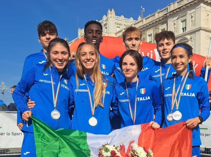 Strada: Caposieno e Maggi, Podi Azzurri