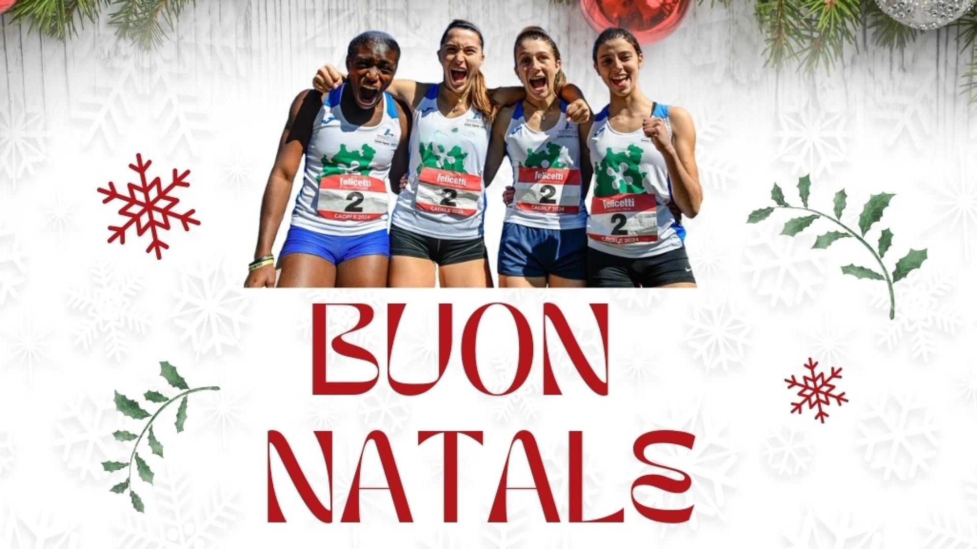 Buon Natale e Felice 2025 da FIDAL Lombardia