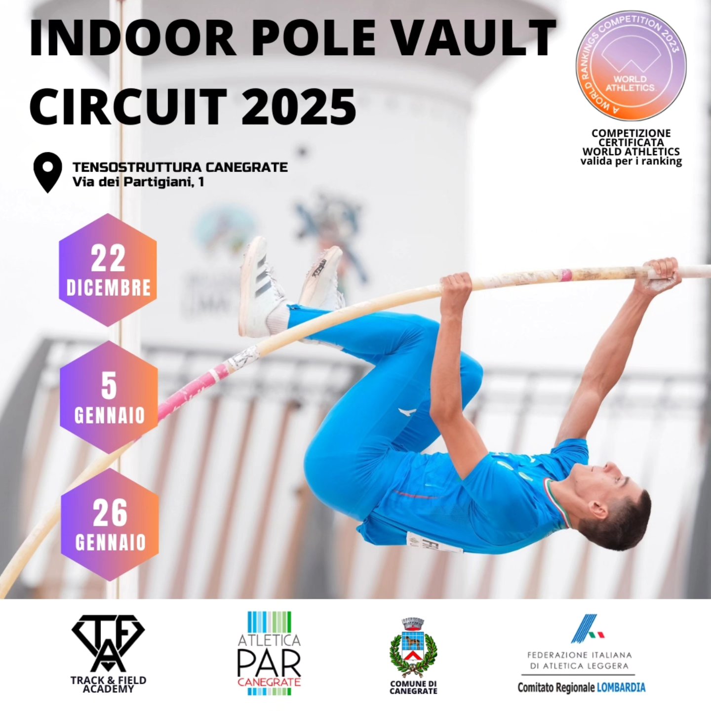 Locandina Indoor Pole Vault 2025