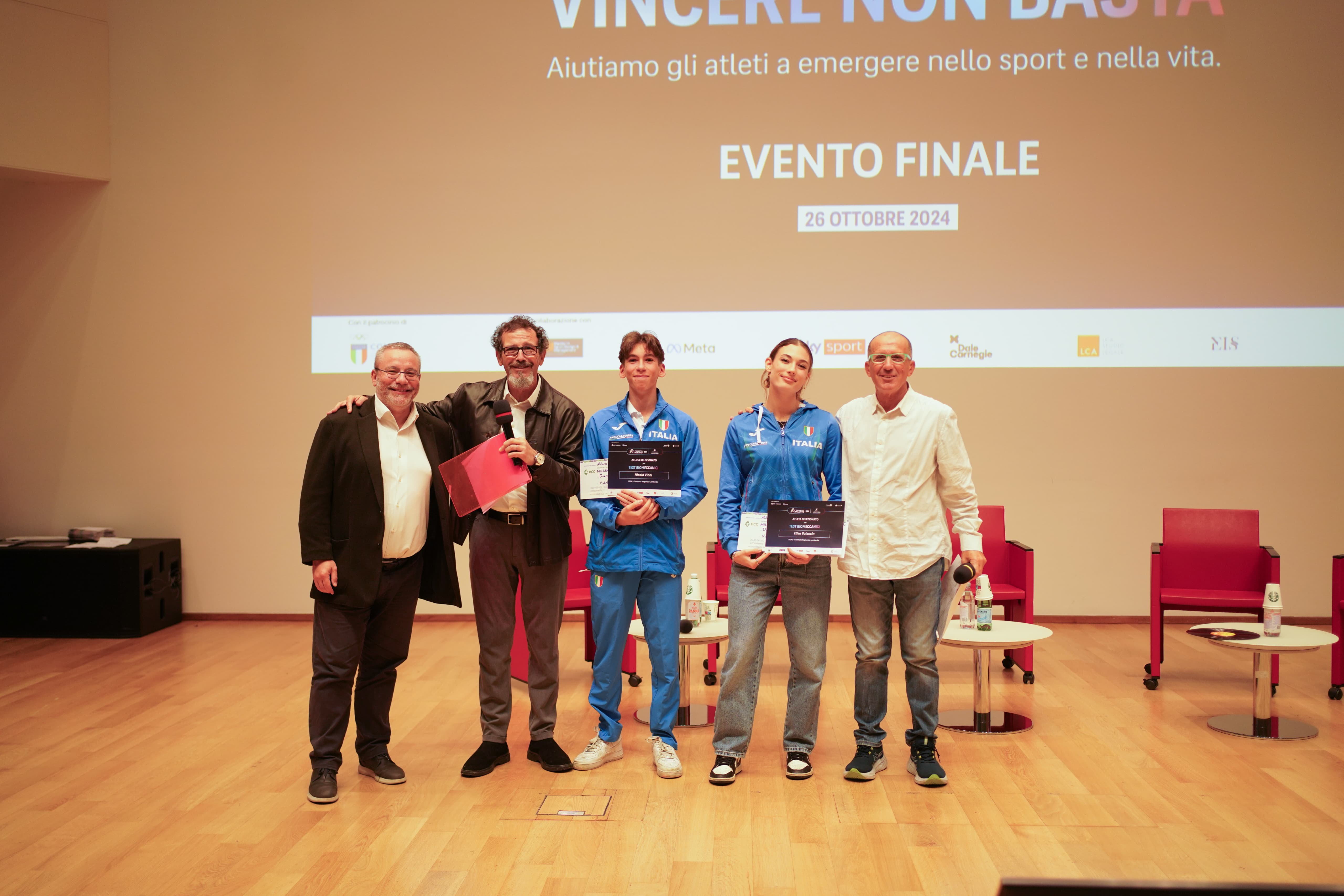 Progetto Talento 2024 evento finale Valensin Vidal