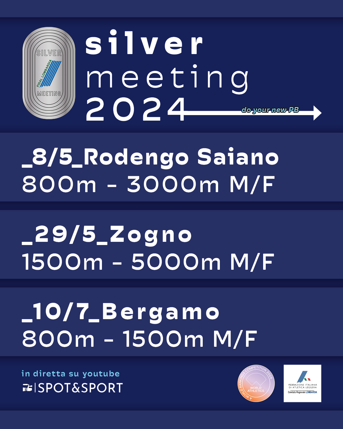 Volantino generale SILVER meetings 2024