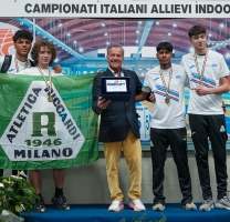 CdS Indoor U18: Riccardi e CUS Pro Patria a Podio