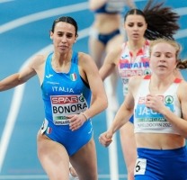 Euroindoor: Bonora 5ª Italiana All Time sui 400