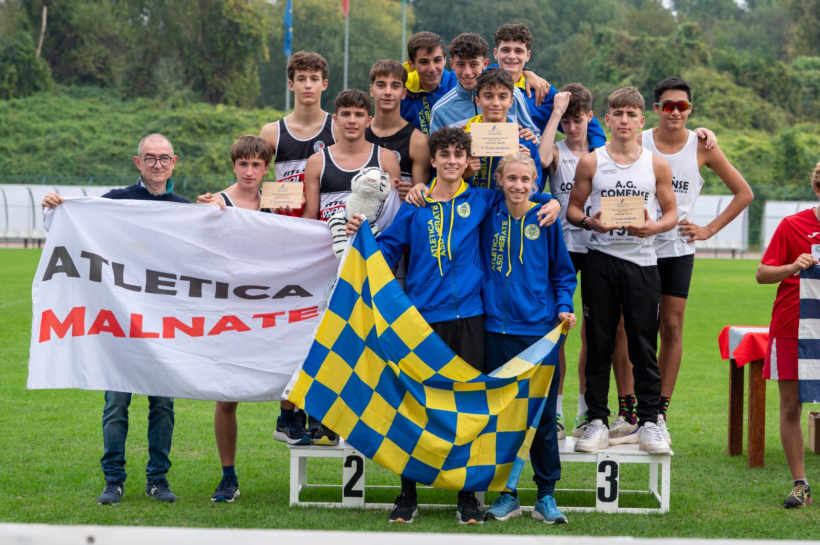 CdS multiple Cadetti 2025 podio