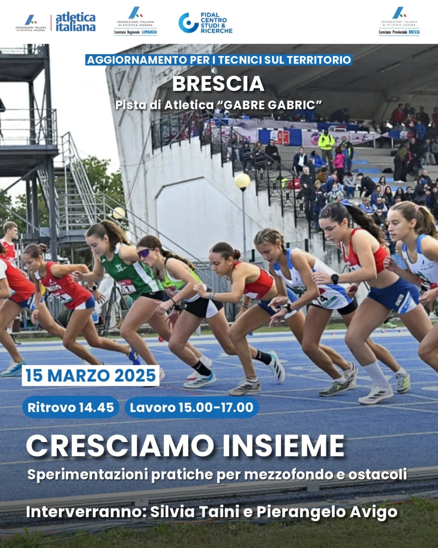 Locandina Brescia 15 marzo 2025