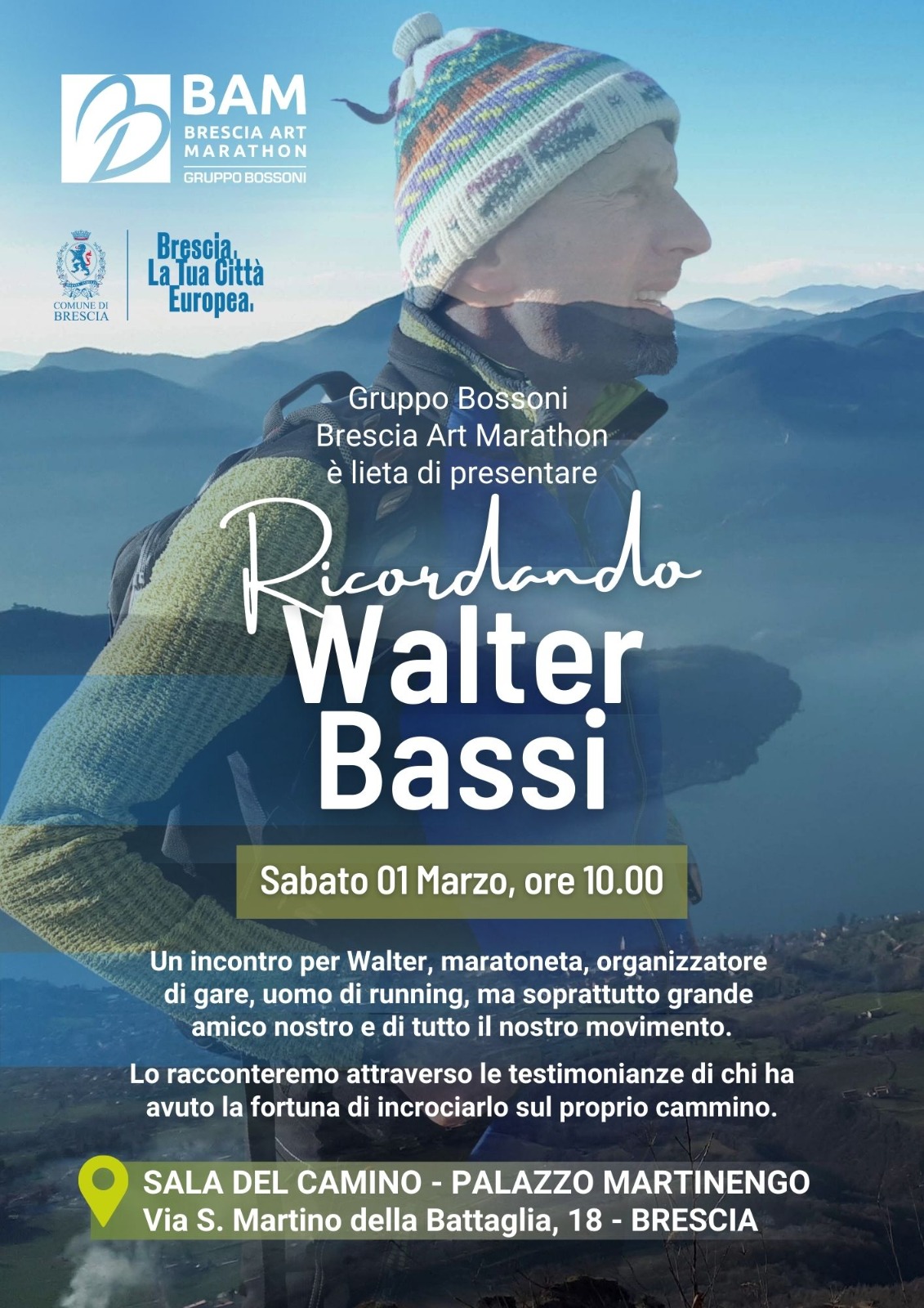 Locandina Ricordando Walter Bassi