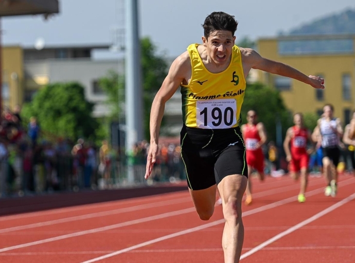 Pista: Pernici a Rodengo, Bronze Meeting al Via